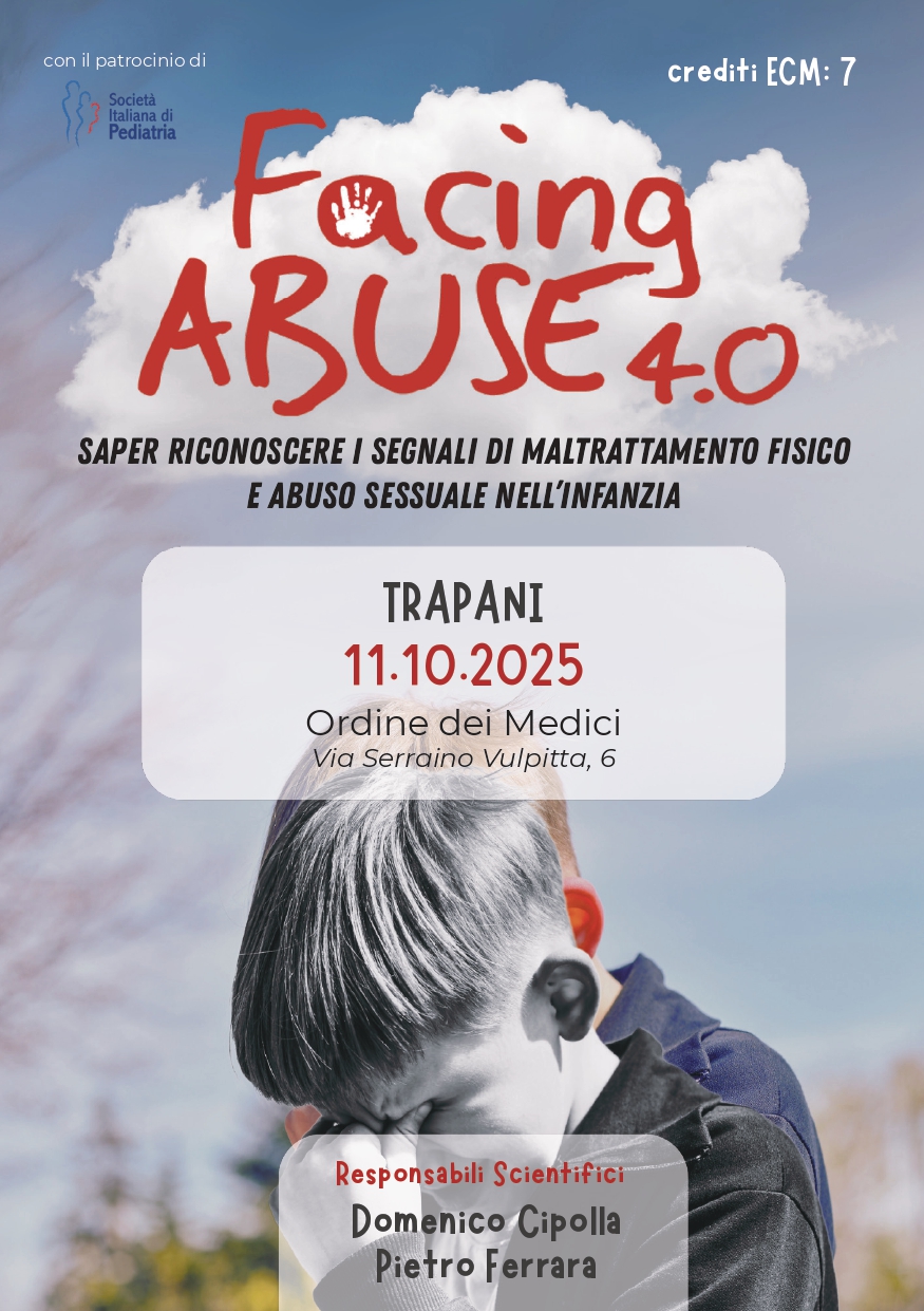 Clicca per accedere all'articolo Corso ECM "Facing Abuse" - Trapani, 11 ottobre 2025
